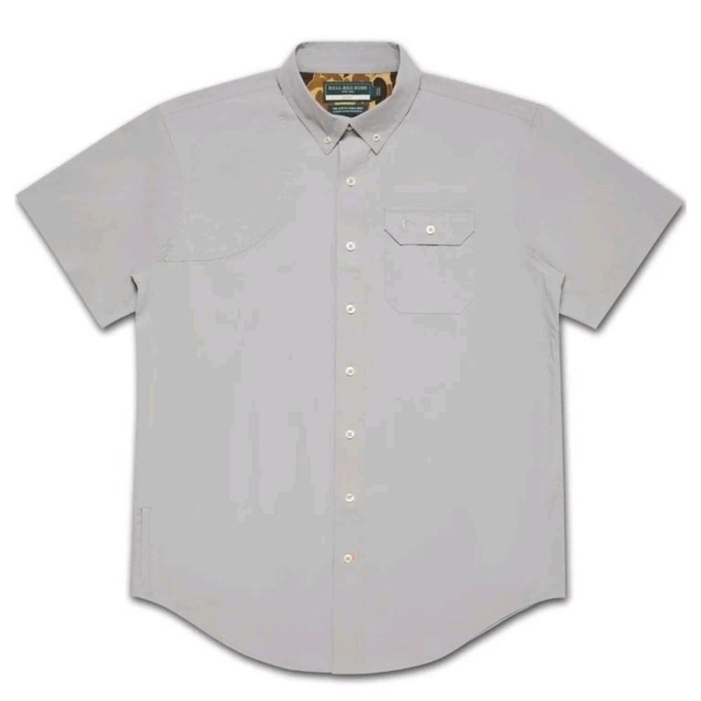 Ball And Buck The Active + Field Shirt Men's XL Extra Large‎ Steel Gray Vented